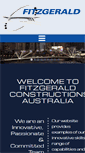 Mobile Screenshot of fitzgeraldconstructions.com.au